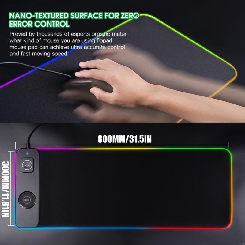 Mouse Charging Pad - 31 İnç Büyük ve 15 Aydınlatma