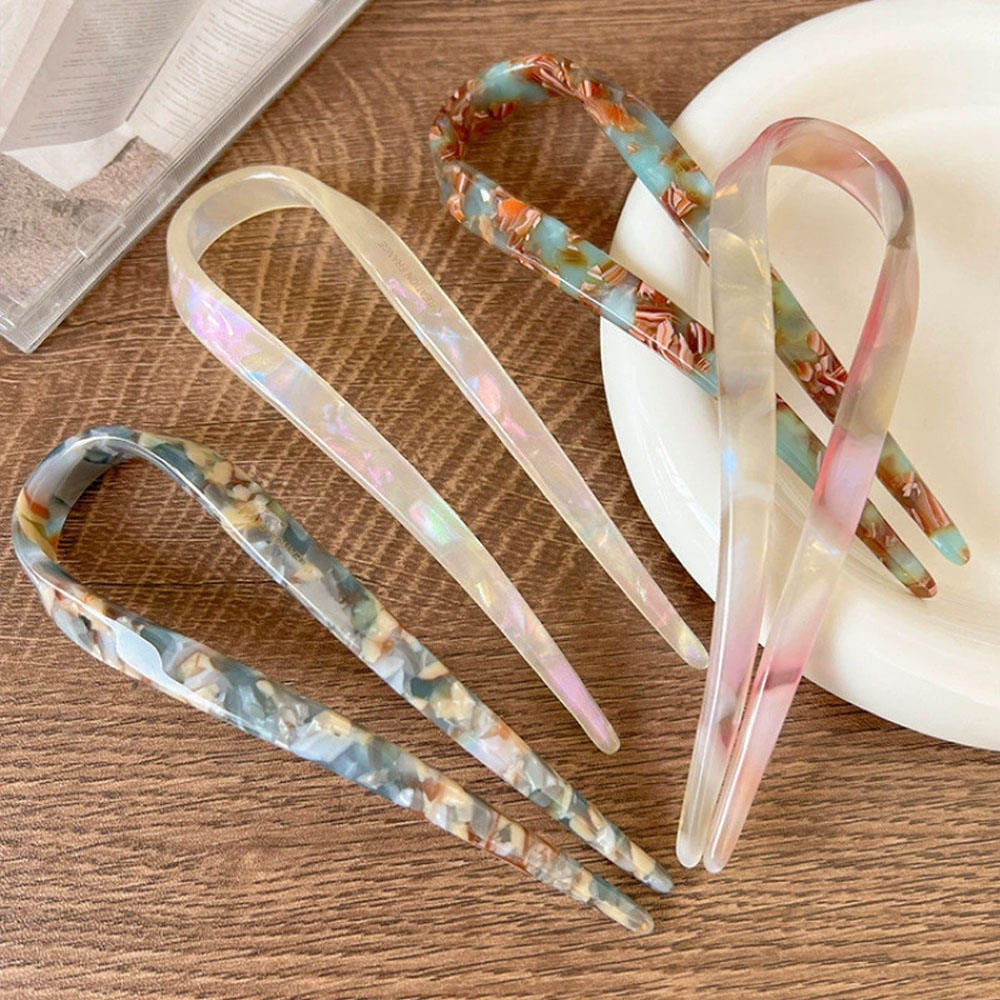 Tech Accessories For Women - Kadınlar için Retro U şeklinde saç
