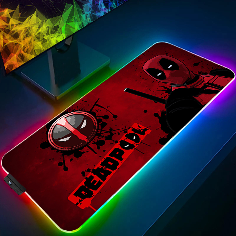 Tech Accessories Pc - LED Mouse Pad Oyun Arka Işık