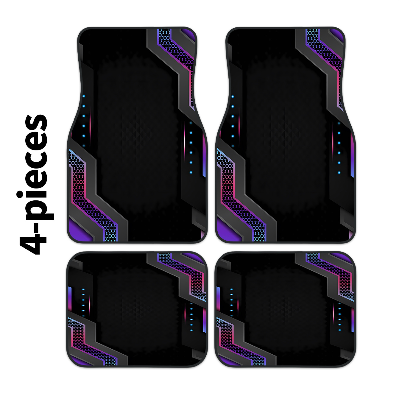 Tech Accessories Luxury - 4 adet 2D Yüksek Teknoloji Çerçeveli