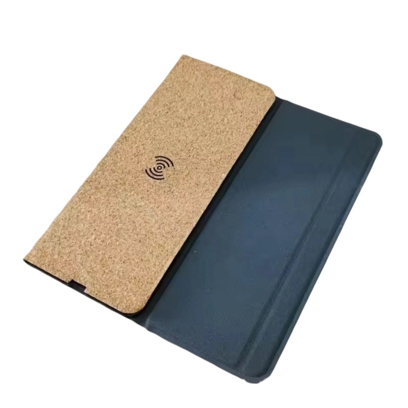 Mouse Charging Pad - Verimli Telefon Standı Dahil, Mantardan Yapılmış