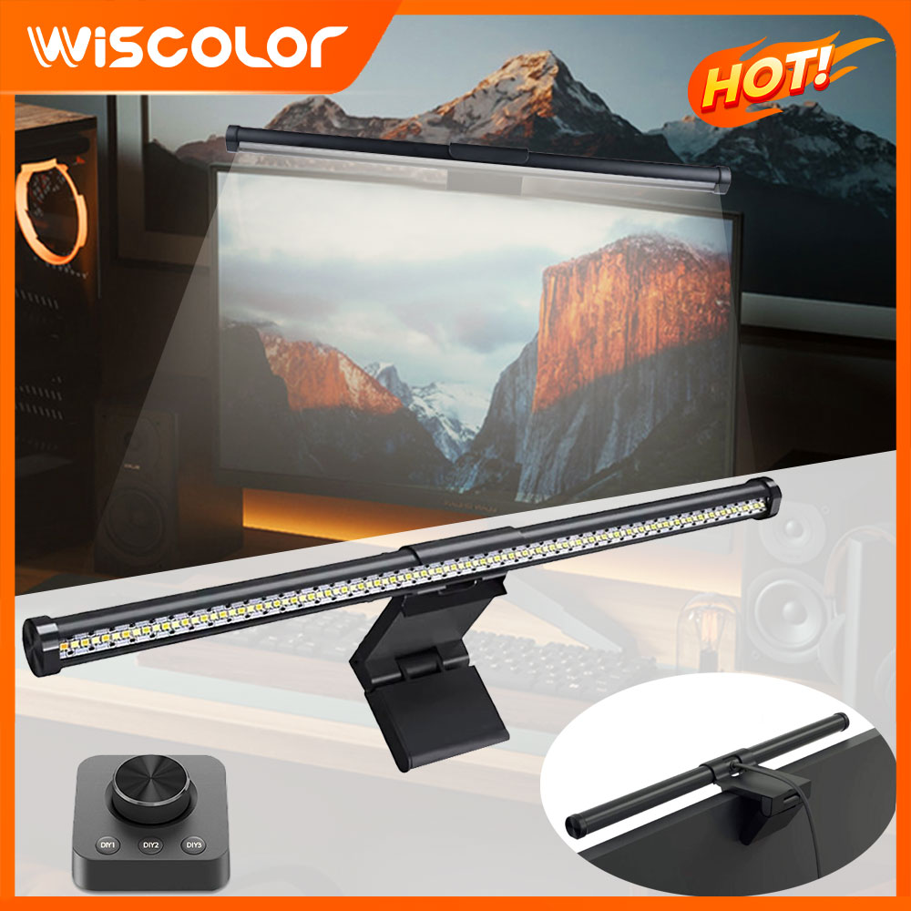 Tech Table Accessories - Kurulumlanabilir Kısılabilir Işık Çubuğu Monitör Dekorasyonu