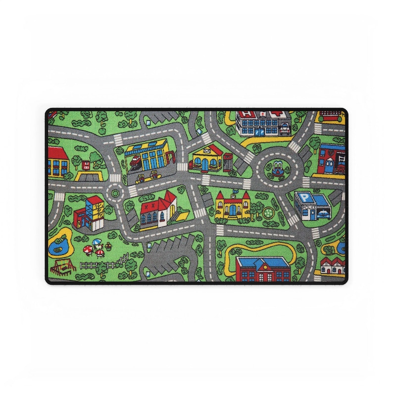 Tech Table Accessories - Sokaklarda sihirli Playmat fare halı oyun