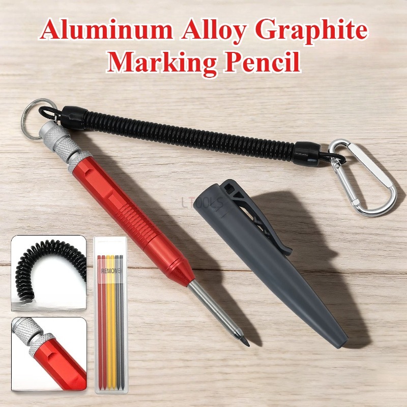 Tech Accessories Holder - Kilit Tokalı Grafit İşaretleme Kalemi Nti-lost