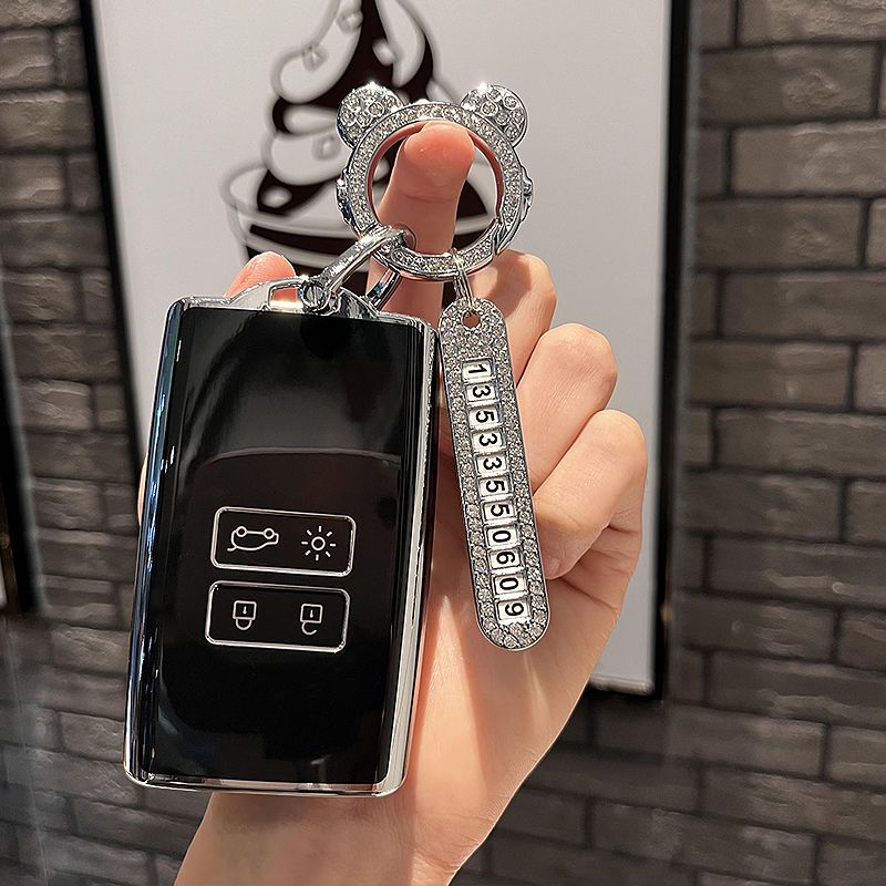 Tech Accessories Holder - Araba anahtarı durum kılıfı Renault Megane