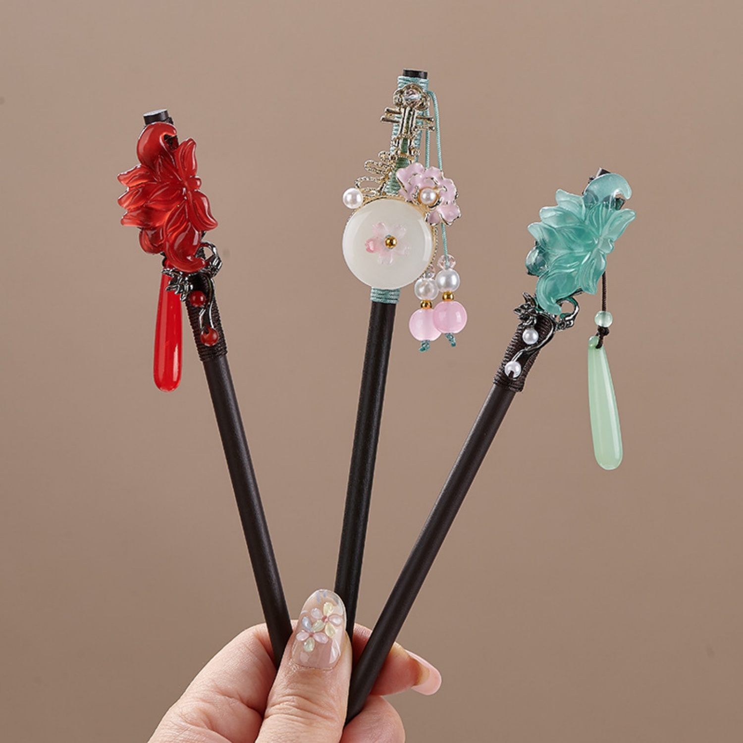 Vintage çiçek saç tokası kadın - Tech Accessories For Women incelemesi ve fiyatı