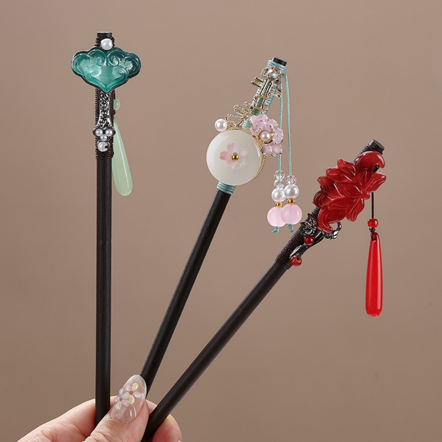 Vintage çiçek saç tokası kadın - Tech Accessories For Women incelemesi ve fiyatı