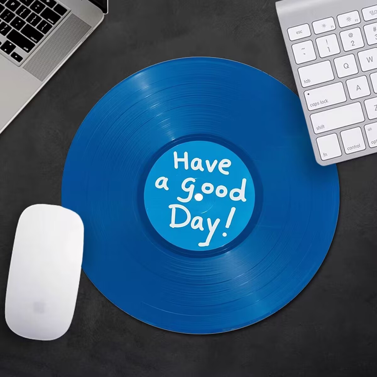 Kaymaz Yuvarlak Mousepad Vinta - Tech Table Accessories incelemesi ve fiyatı
