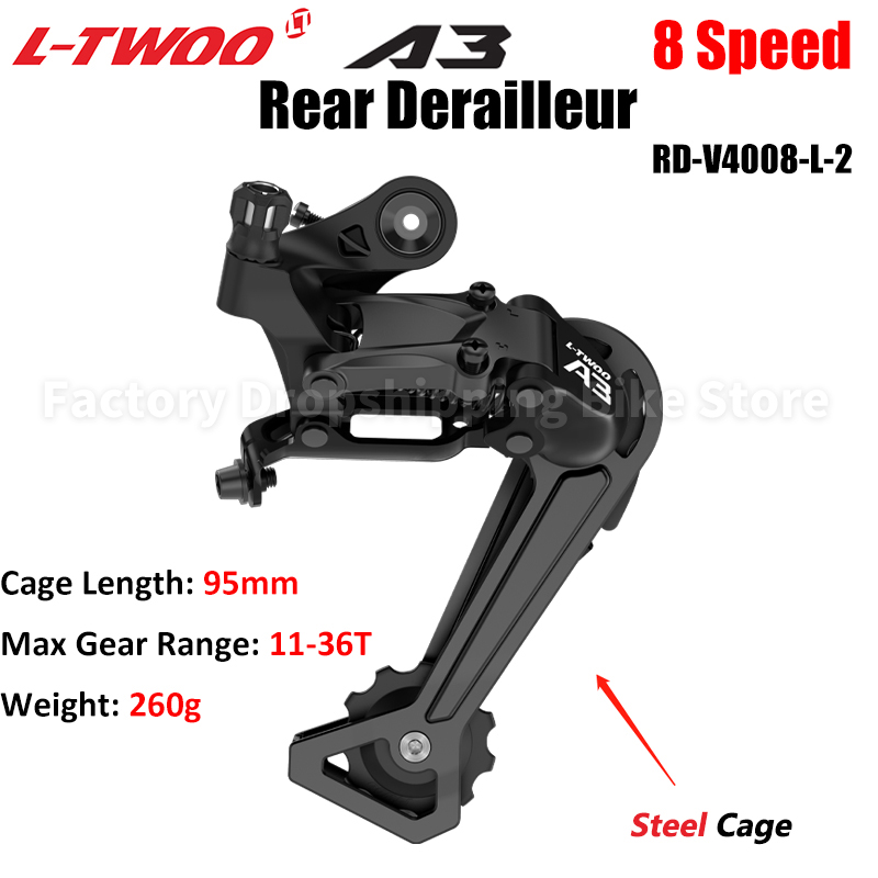 LTWOO MTB Bisiklet A3 1x8 Hız  - Tech Bike Accessories incelemesi ve fiyatı