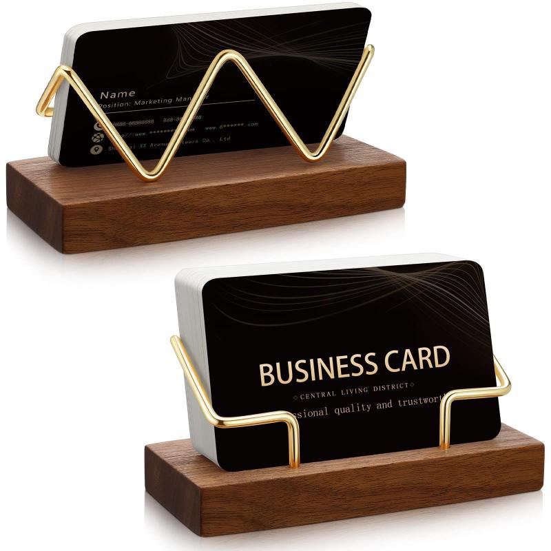 【A8】Ahşap Kartvizitlik Organiz - Tech Accessories For Office Desk incelemesi ve fiyatı