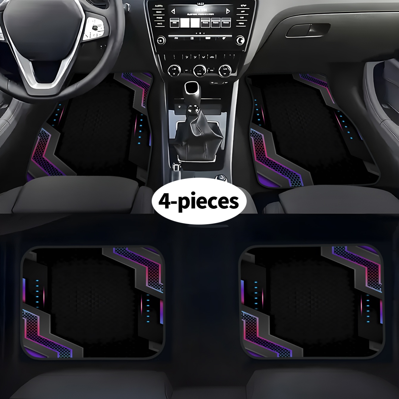 4 adet 2D Yüksek Teknoloji Çer - Tech Accessories Luxury incelemesi ve fiyatı
