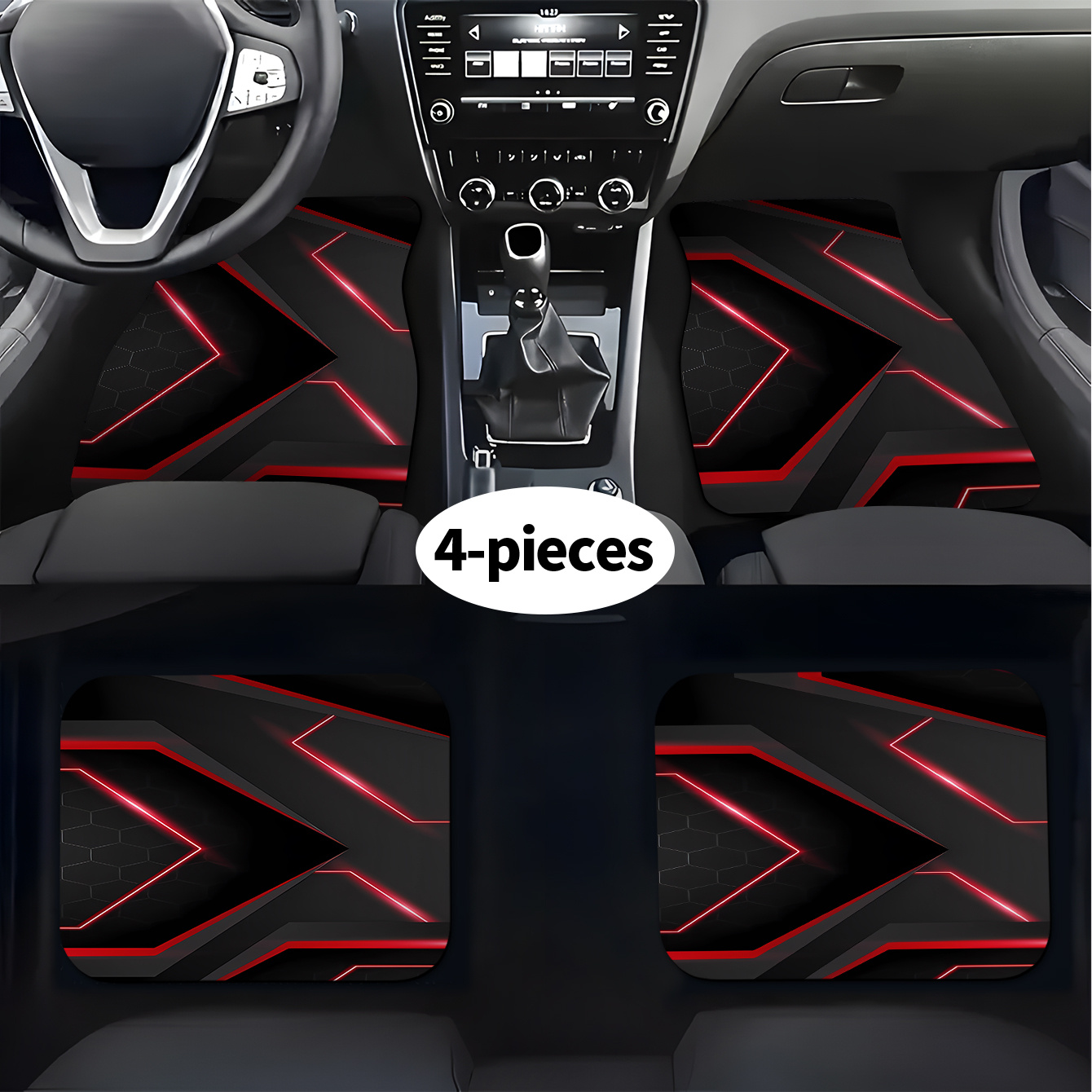 4 Parça Lüks Araba İç Aksesuar - Tech Accessories Luxury incelemesi ve fiyatı