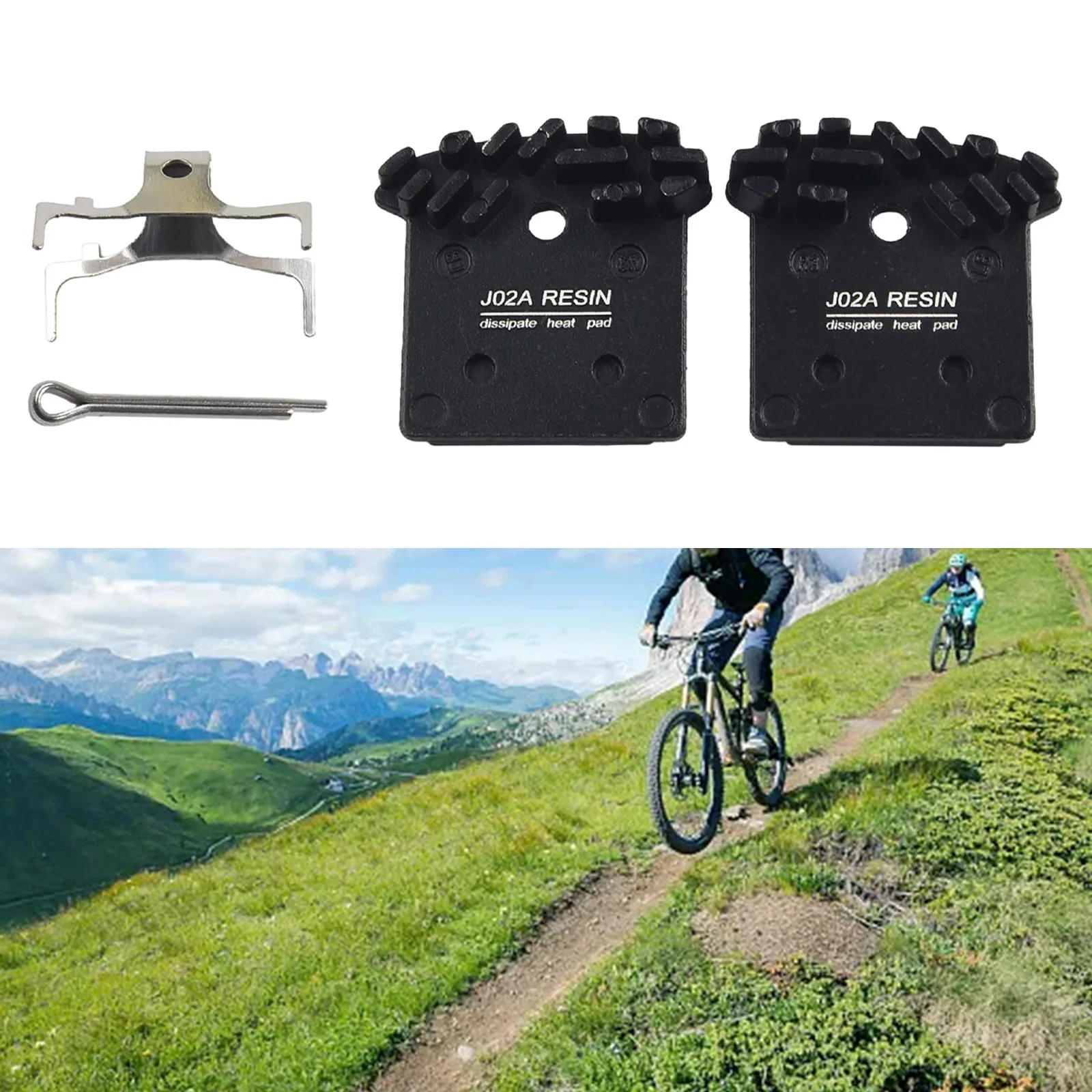 1 çift disk fren pedleri için  - Tech Bike Accessories incelemesi ve fiyatı
