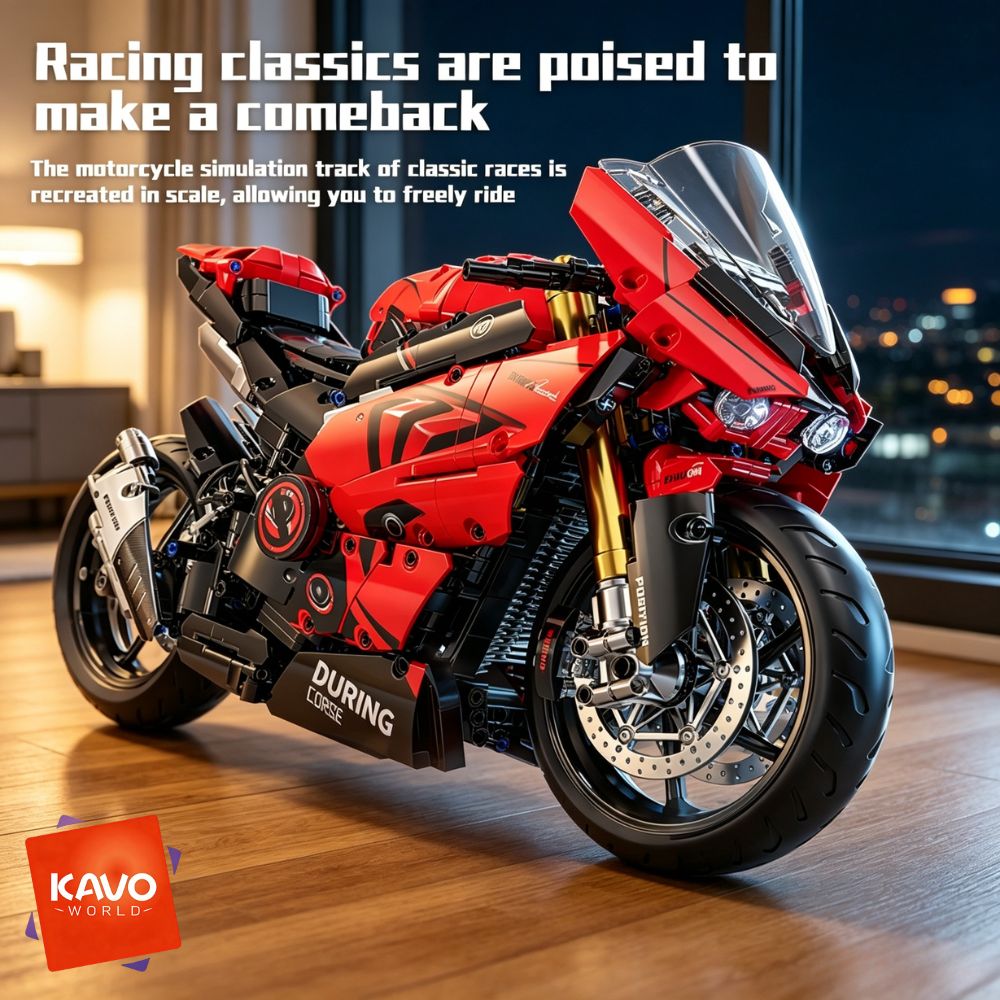 KAVOWORLD 1:5 Ölçekli Yapım Bl - Tech Bike Accessories incelemesi ve fiyatı