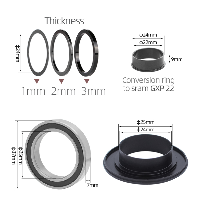 Kactus Tech BB90 Seramik Bisik - Tech Bike Accessories incelemesi ve fiyatı